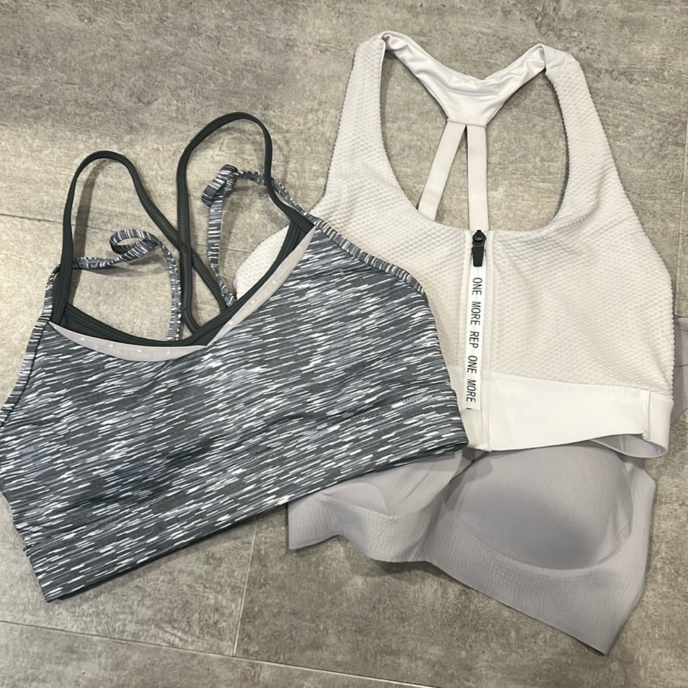 ZYIA Sports Bra Bundle Size Small